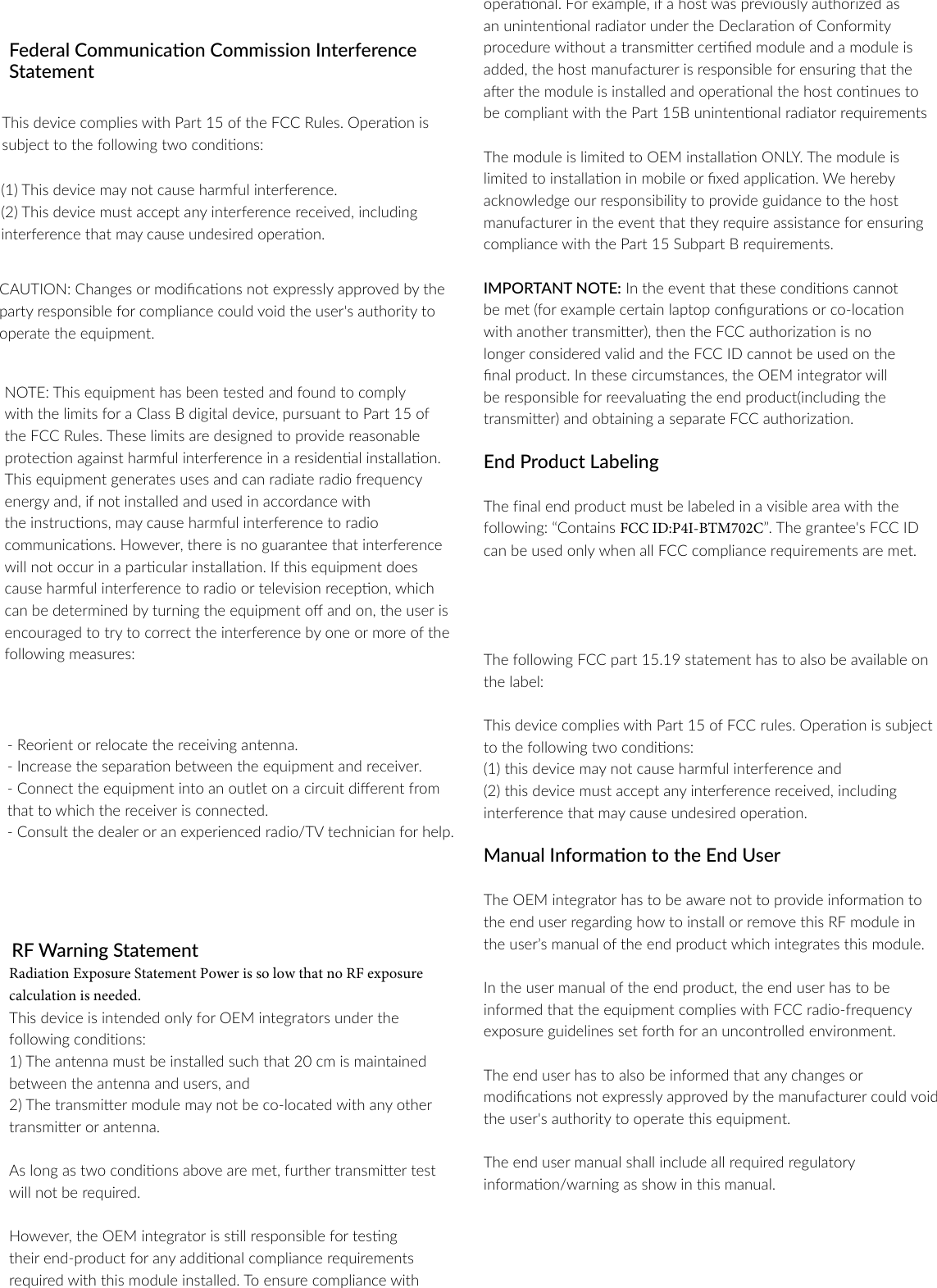 Page 41 of Flaircomm Microelectronics BTM702C Bluetooth Module  BT5.0 User Manual revised1219