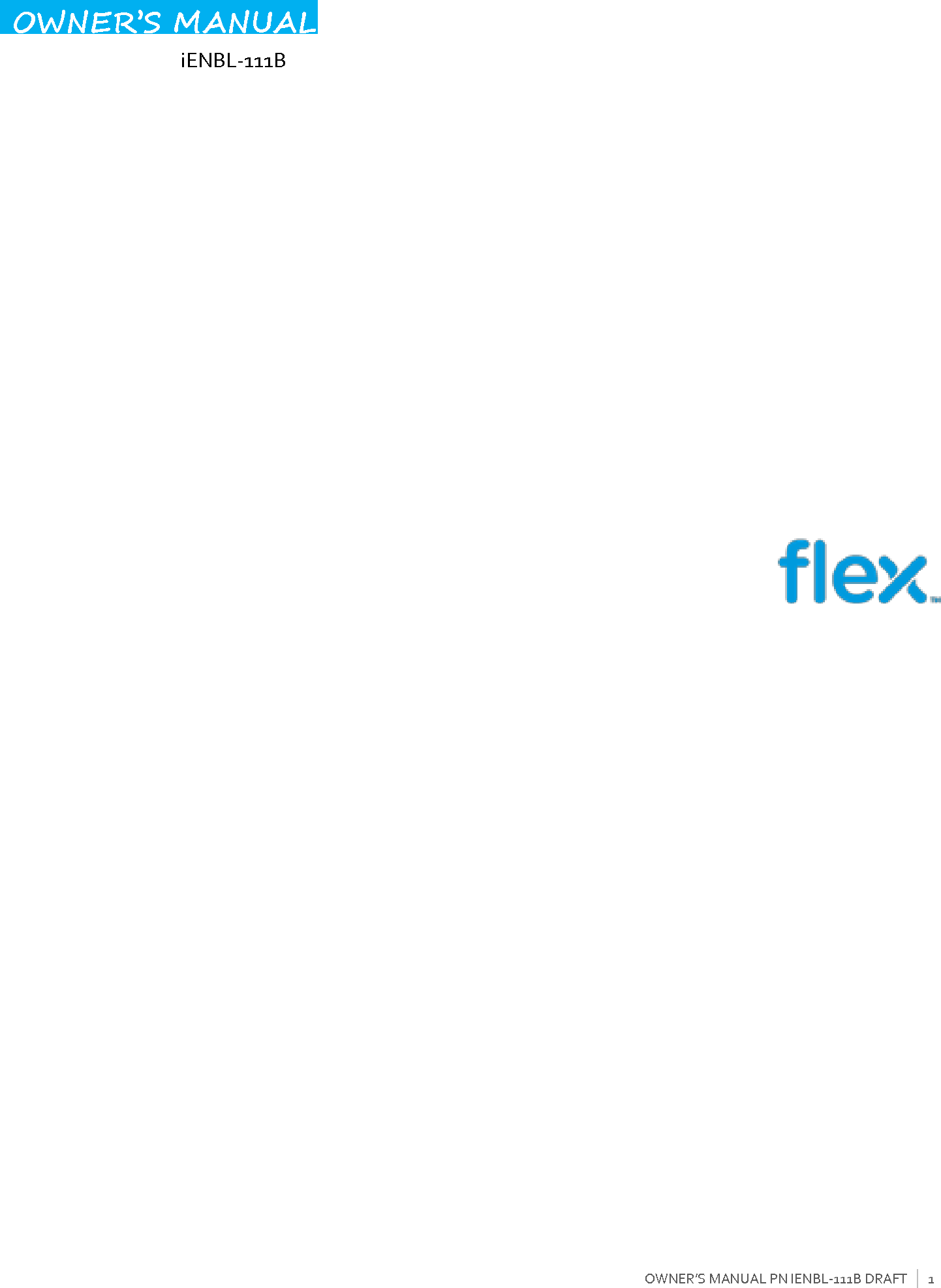 Flextronics IENBL111B IoT rapid prototyping platform for development