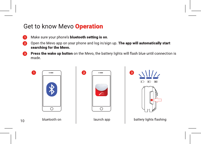 Page 11 of FlightScope A7310 Mevo - sports speed measuring sensor User Manual E19 JP547 Iss11 FS Mevo