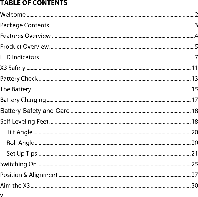          Battery Safety and Care         