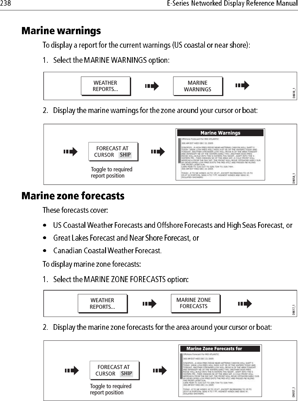                                                 D8618_1MARINEWARNINGSWEATHERREPORTS...D9058_1FORECAST ATToggle to required report positionSHIPMarine WarningsWEATHERREPORTS...MARINE ZONEFORECASTSD8617_1D9057_1Marine Zone Forecasts for FORECAST ATToggle to required report positionSHIP