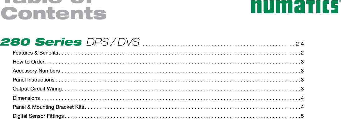 Page 3 of 8 - Flow Numatics 280 Series-1505494257 User Manual