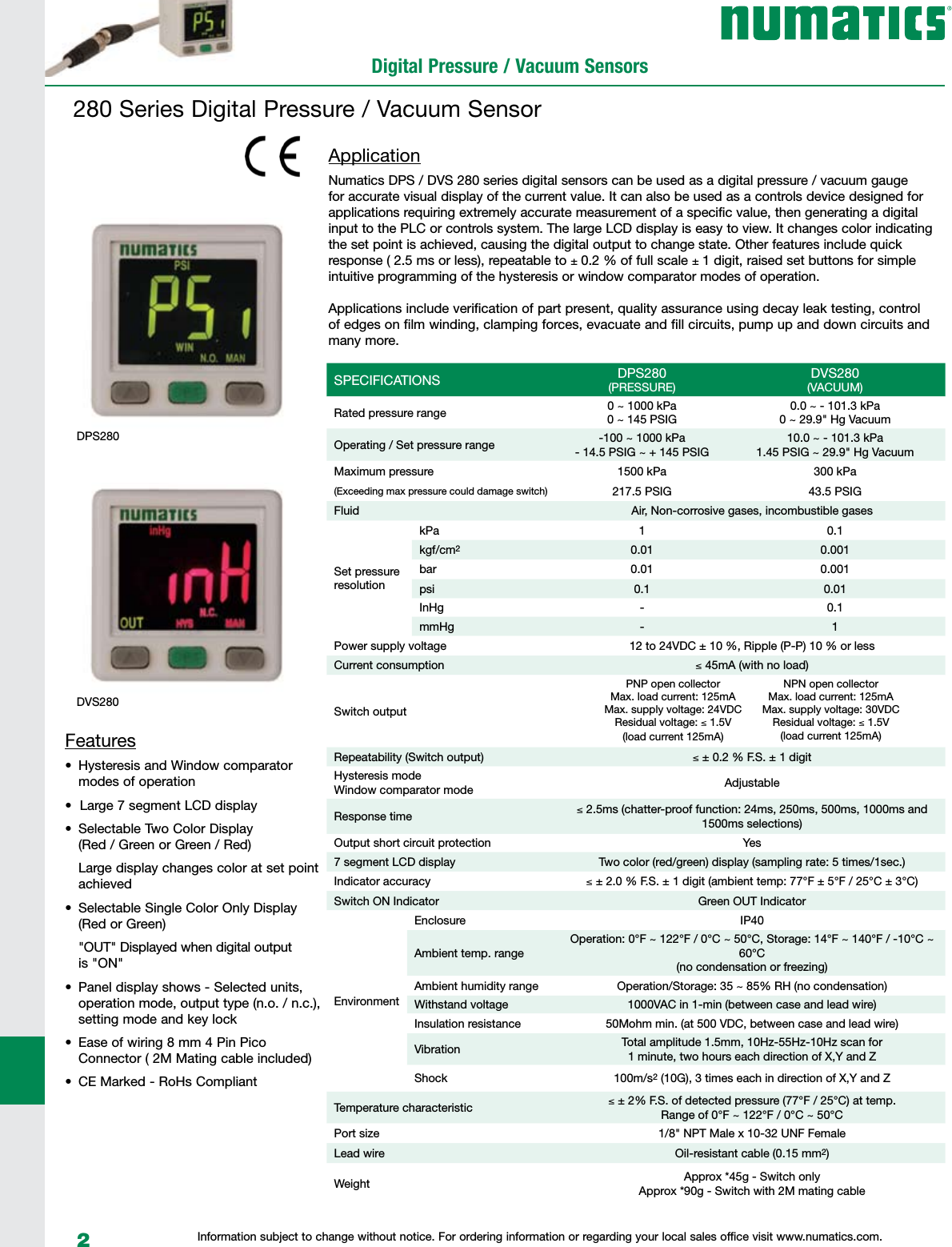 Page 4 of 8 - Flow Numatics 280 Series-1505494257 User Manual