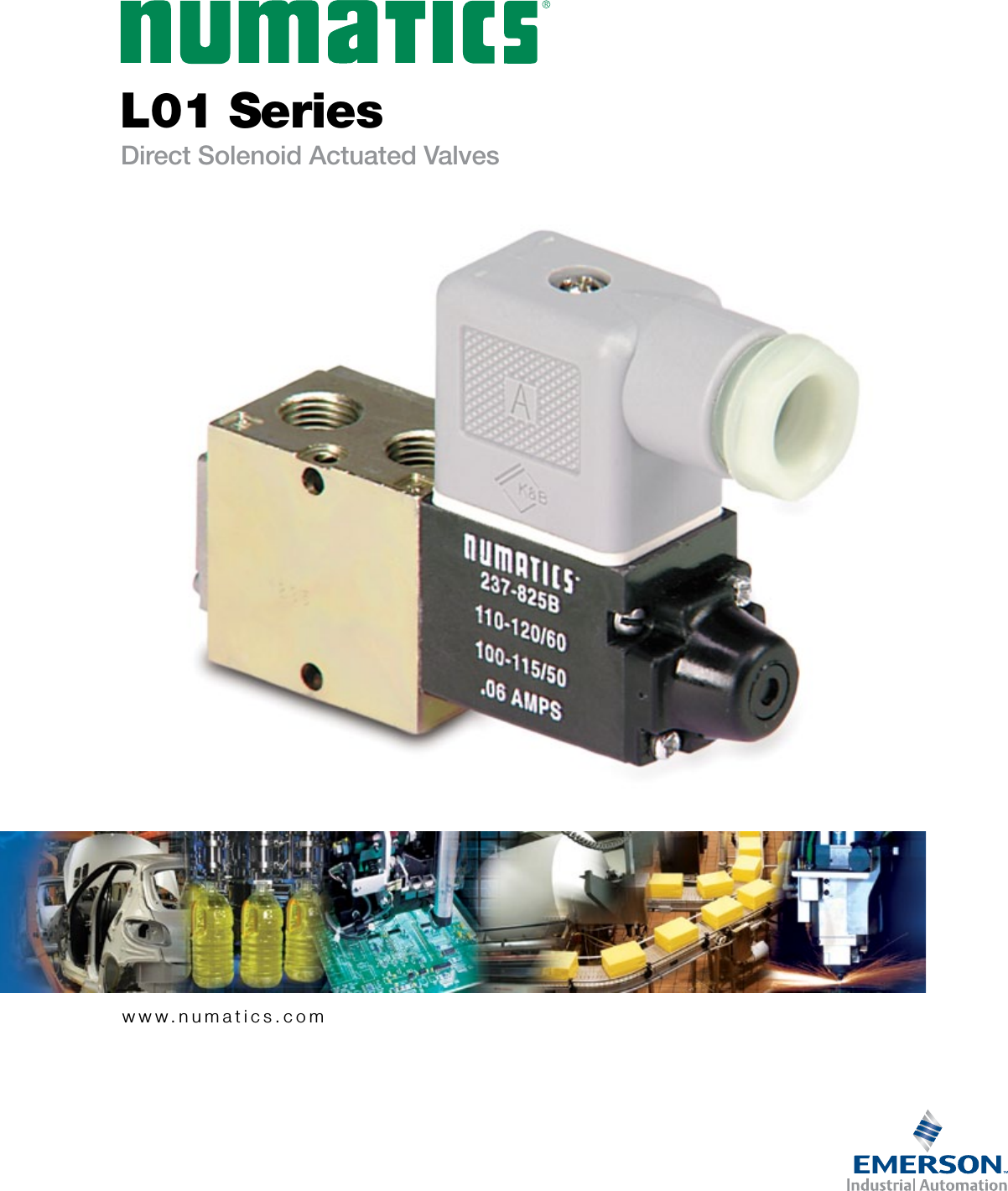 Page 1 of 10 - Flow Numatics L01 Series Solenoid Valve-1507232629 User Manual