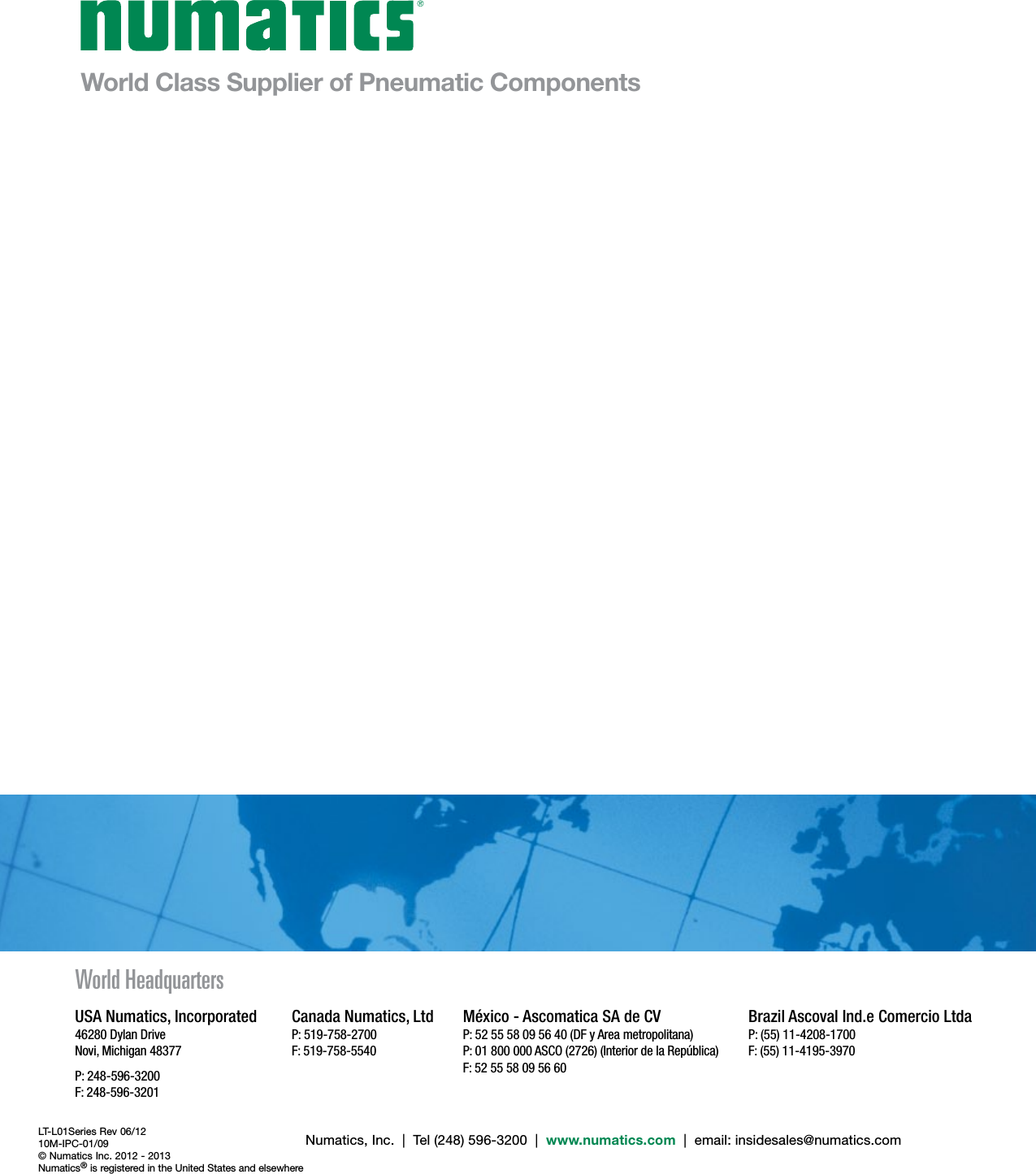 Page 10 of 10 - Flow Numatics L01 Series Solenoid Valve-1507232629 User Manual