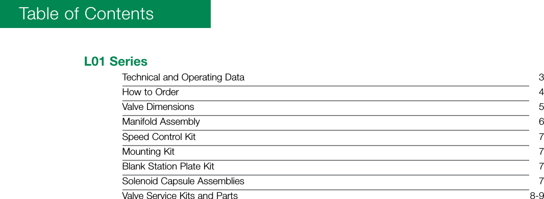 Page 2 of 10 - Flow Numatics L01 Series Solenoid Valve-1507232629 User Manual