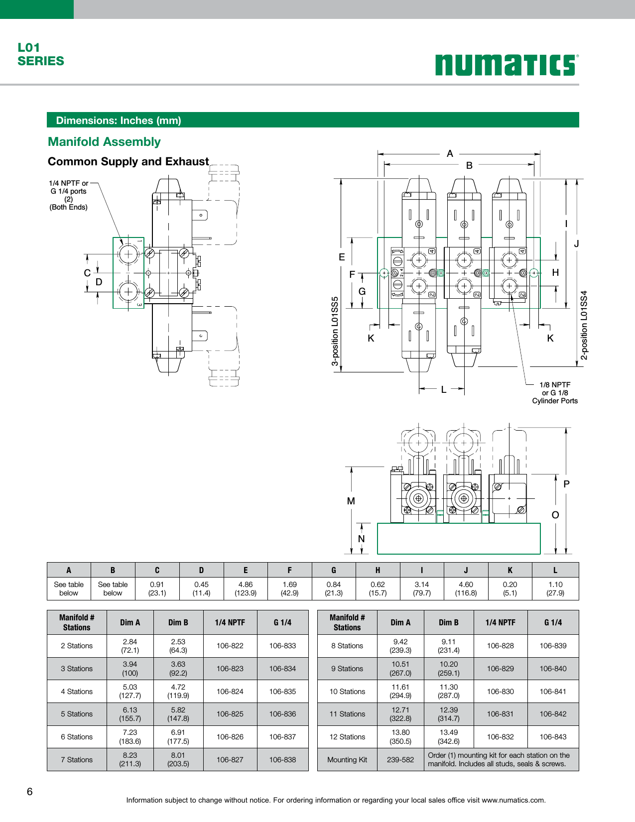 Page 6 of 10 - Flow Numatics L01 Series Solenoid Valve-1507232629 User Manual