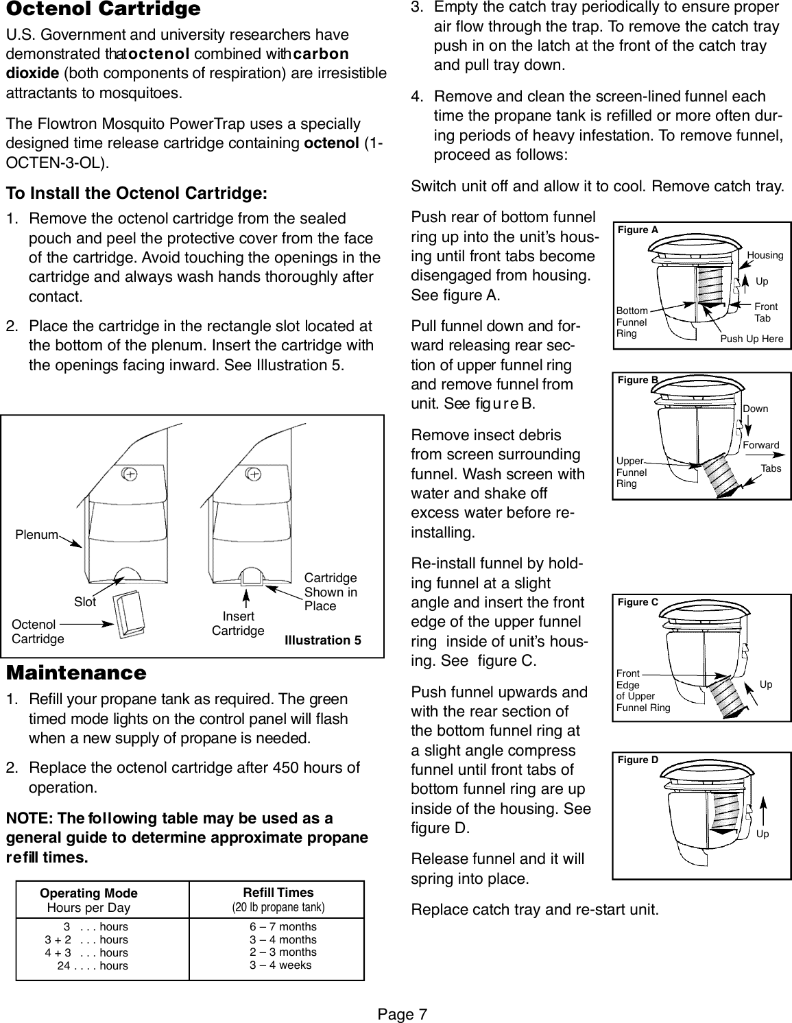 Page 7 of 8 - Flowtron-Outdoor-Products Flowtron-Outdoor-Products-Mosquito-Powertrap-Mt-200-Series-Users-Manual- Generic PowerTrap Owner's Manual  Flowtron-outdoor-products-mosquito-powertrap-mt-200-series-users-manual