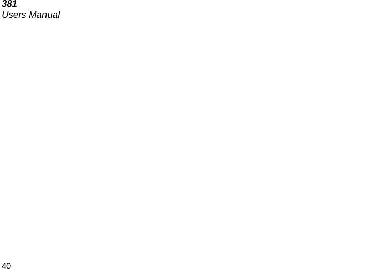 381 Users Manual 40  