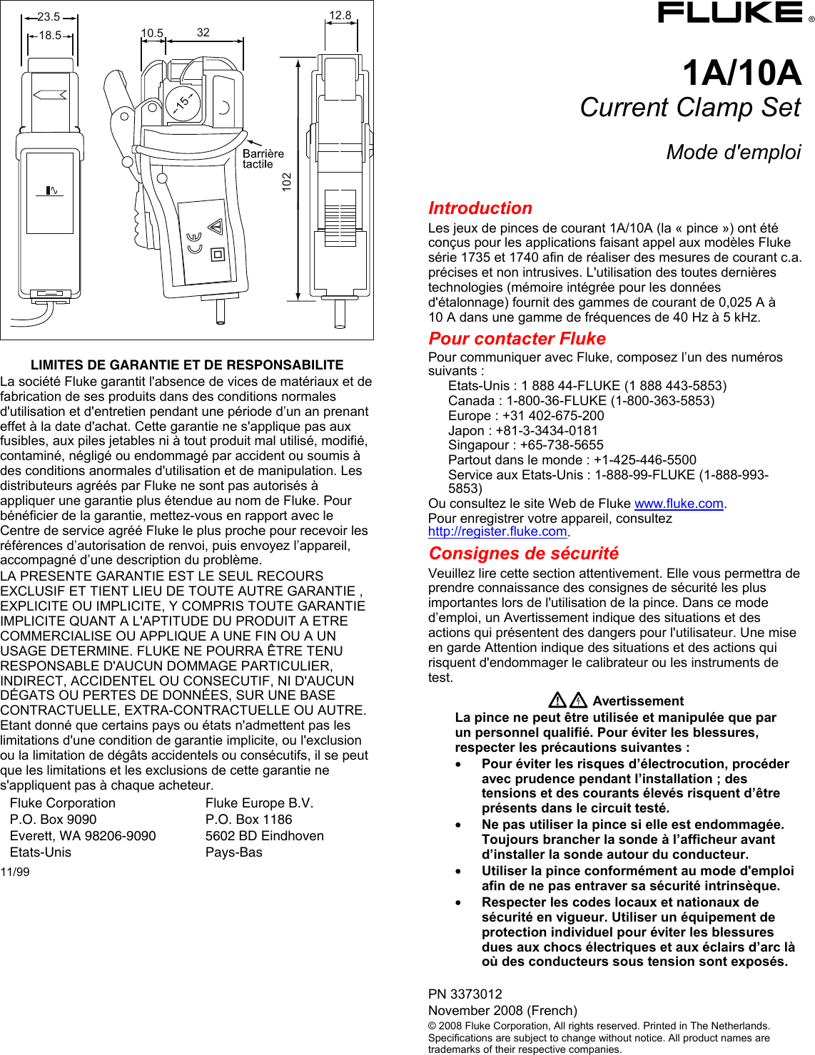 Page 1 of 2 - Fluke Fluke-1577-Insulation-Users-Manual Text