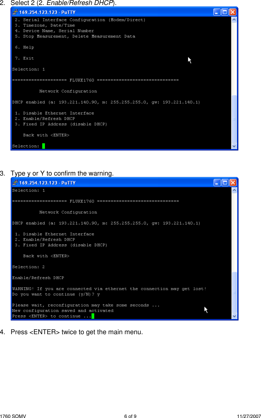 Page 6 of 9 - Fluke Fluke-1760Tr-Basic-Users-Manual- 1760  Fluke-1760tr-basic-users-manual