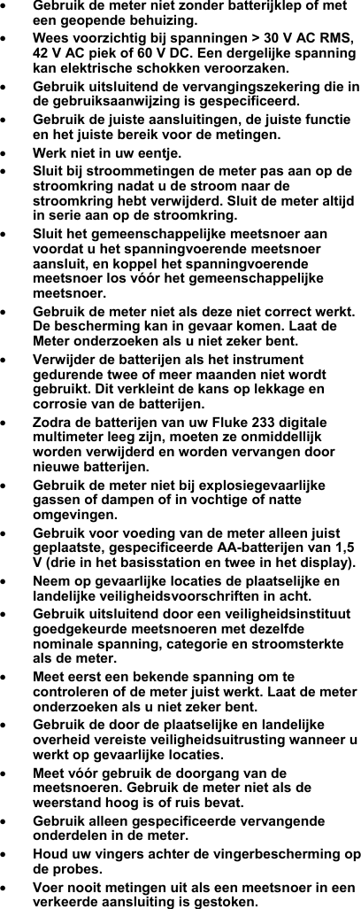 Page 2 of 5 - Fluke Fluke-233-Users-Manual- Fluke-233-users-manual