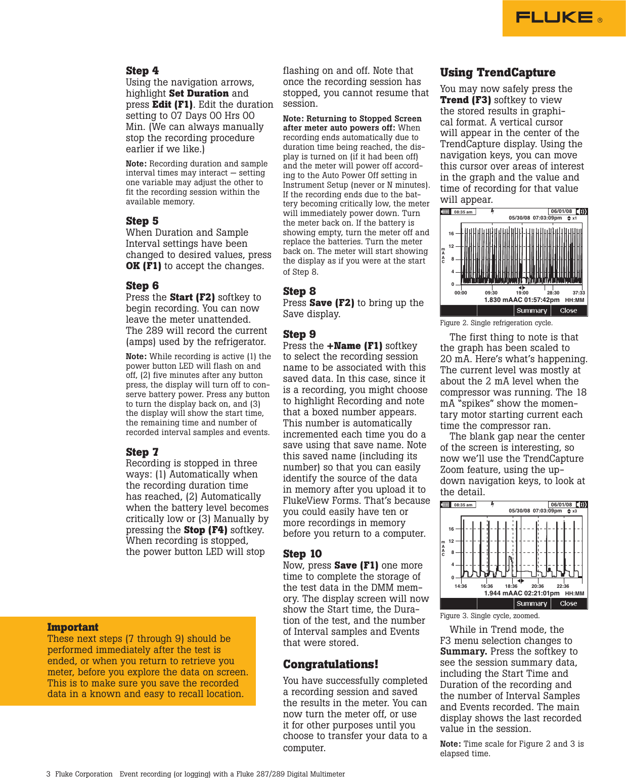 Page 3 of 7 - Fluke Fluke-289-Application-Note-  Fluke-289-application-note