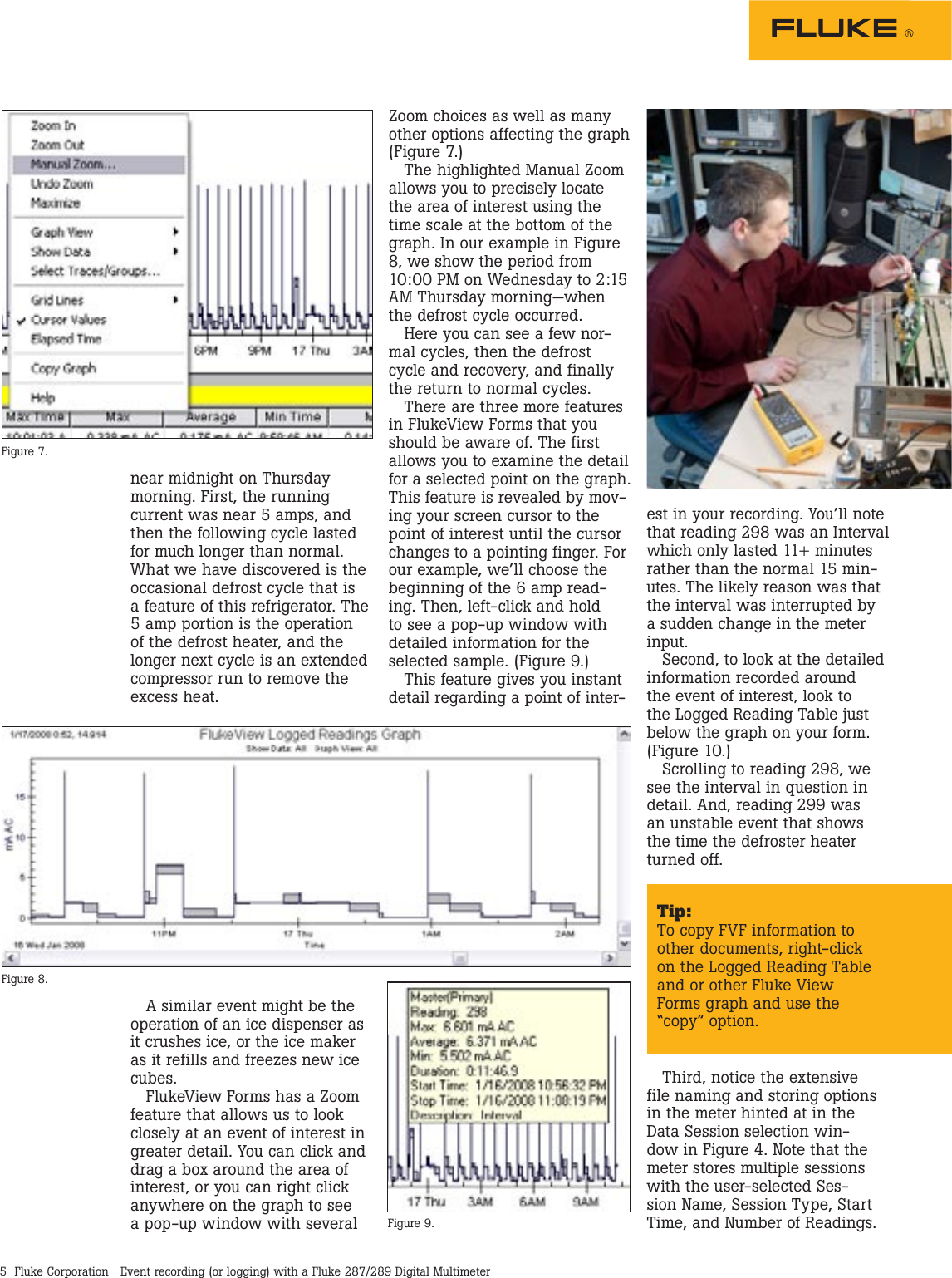 Page 5 of 7 - Fluke Fluke-289-Application-Note-  Fluke-289-application-note