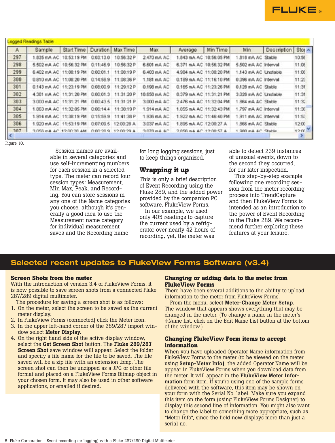 Page 6 of 7 - Fluke Fluke-289-Application-Note-  Fluke-289-application-note