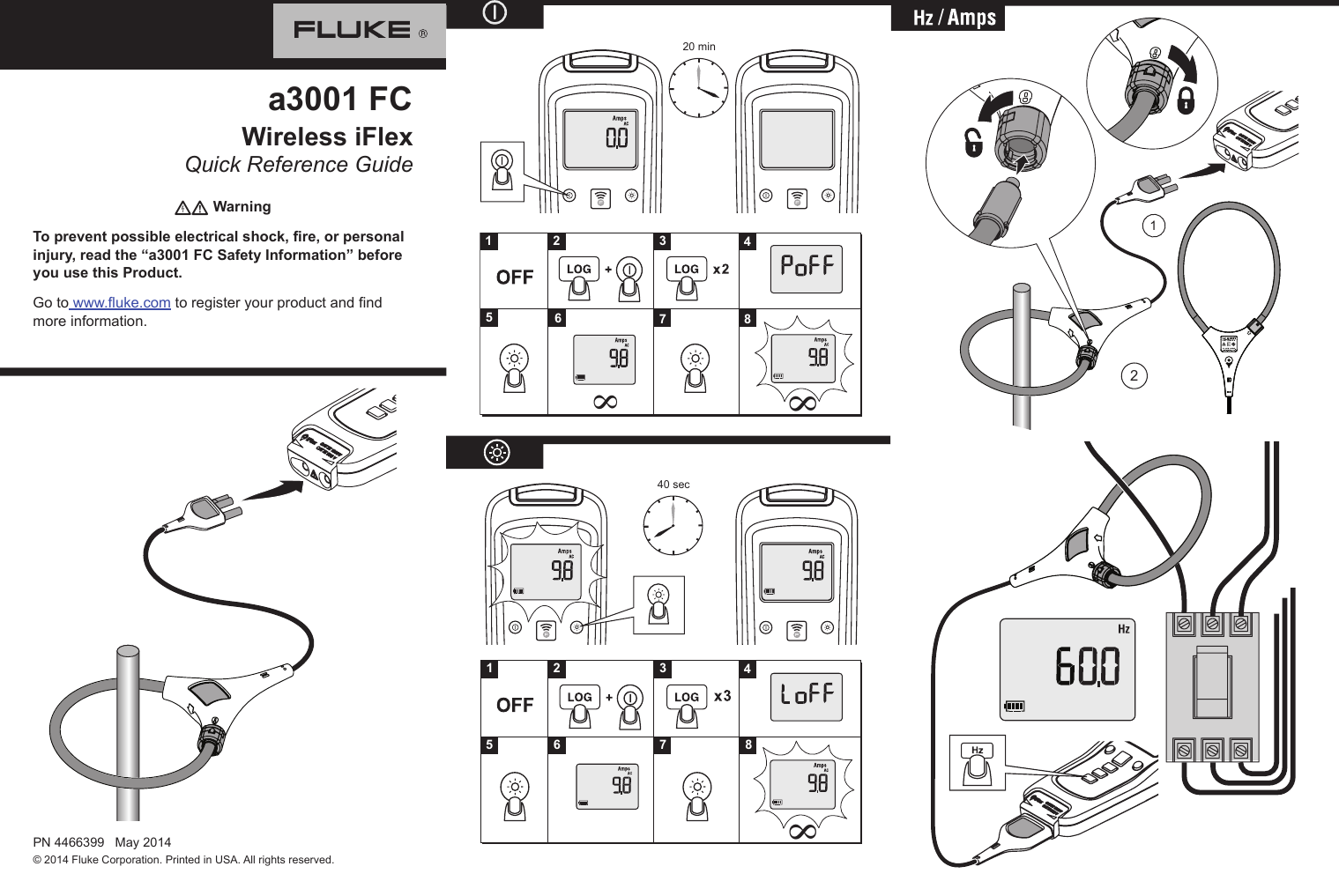 Page 1 of 2 - Fluke Fluke-3000-Fc-Users-Manual-  Fluke-3000-fc-users-manual