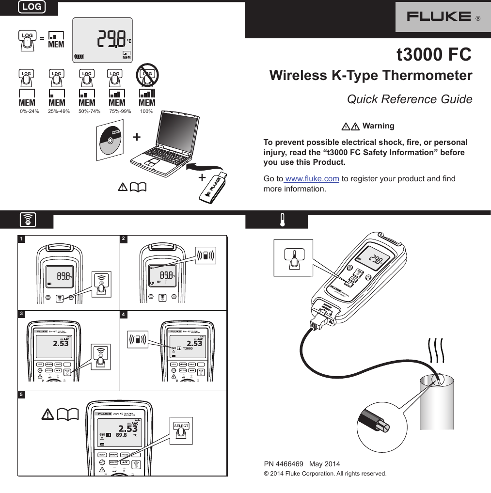 Page 1 of 2 - Fluke Fluke-3000-Fc-Users-Manual-  Fluke-3000-fc-users-manual