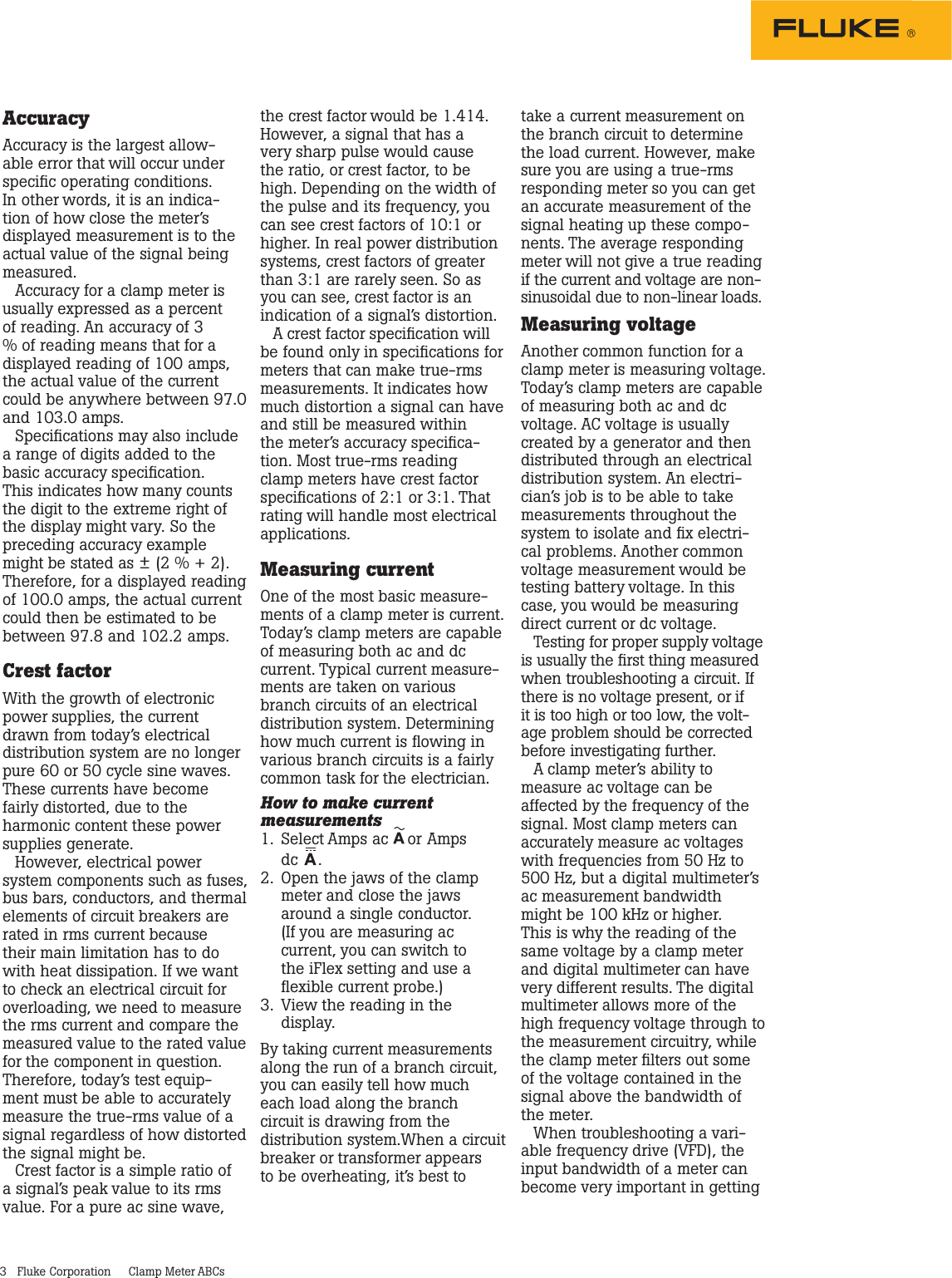 Page 3 of 6 - Fluke Fluke-323-Application-Note-  Fluke-323-application-note