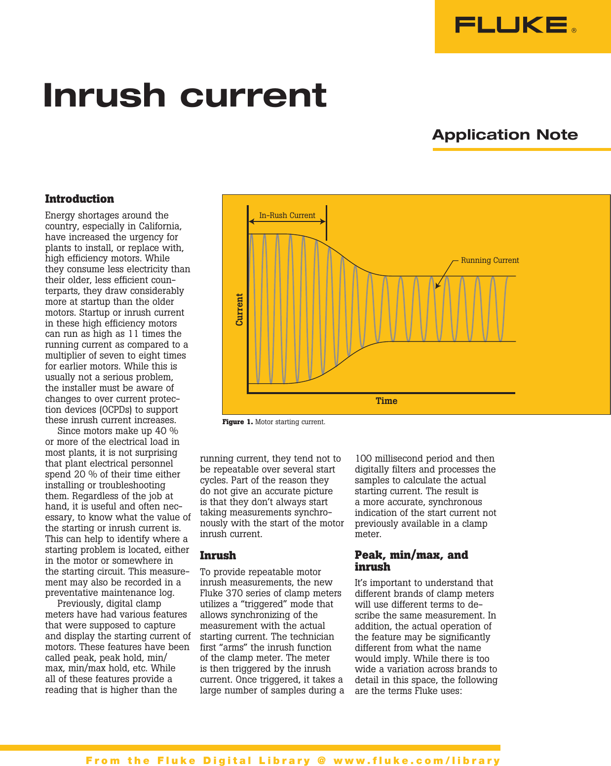 Page 1 of 3 - Fluke Fluke-373-Application-Note-  Fluke-373-application-note