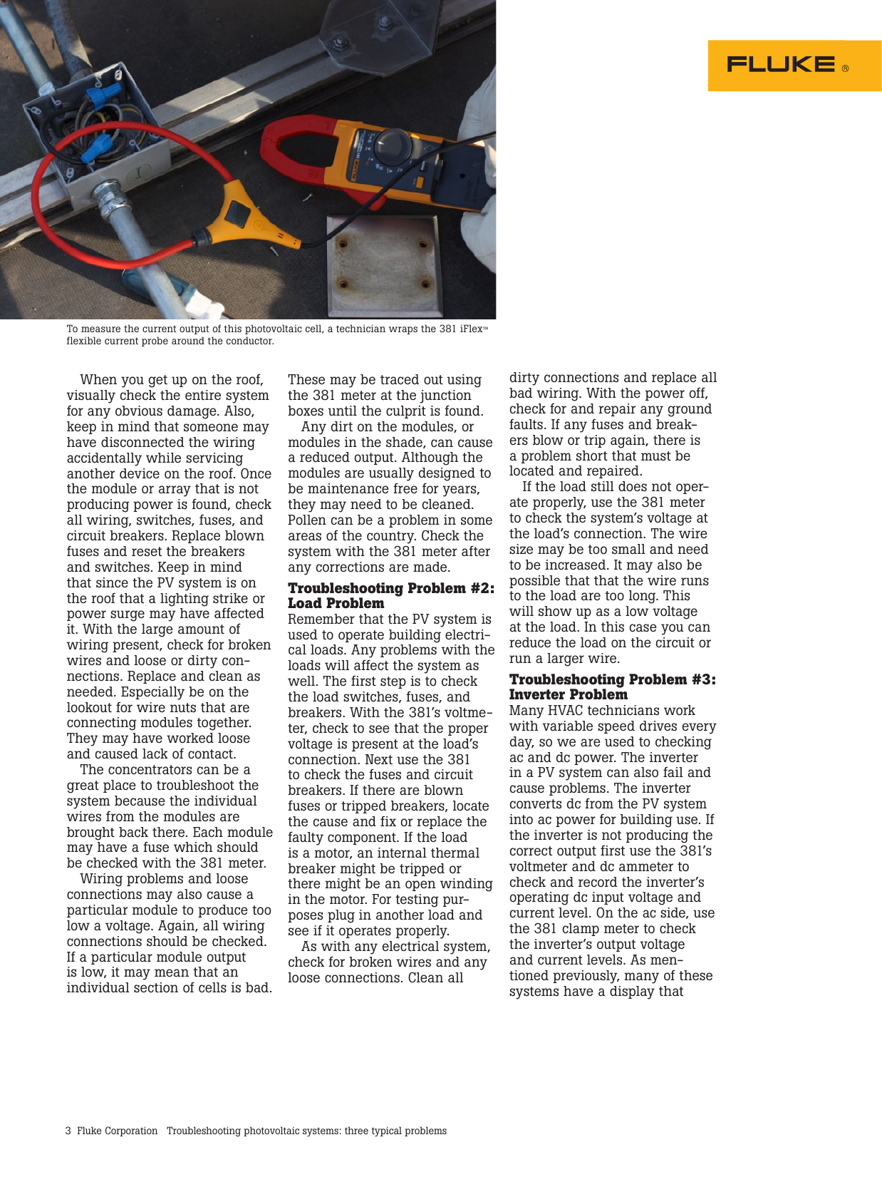 Page 3 of 4 - Fluke Fluke-381-Application-Note- What’s Shakin’ With Your HVAC System?  Fluke-381-application-note