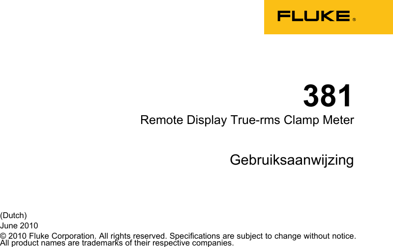 FLUKE 381 PDF visual data 4