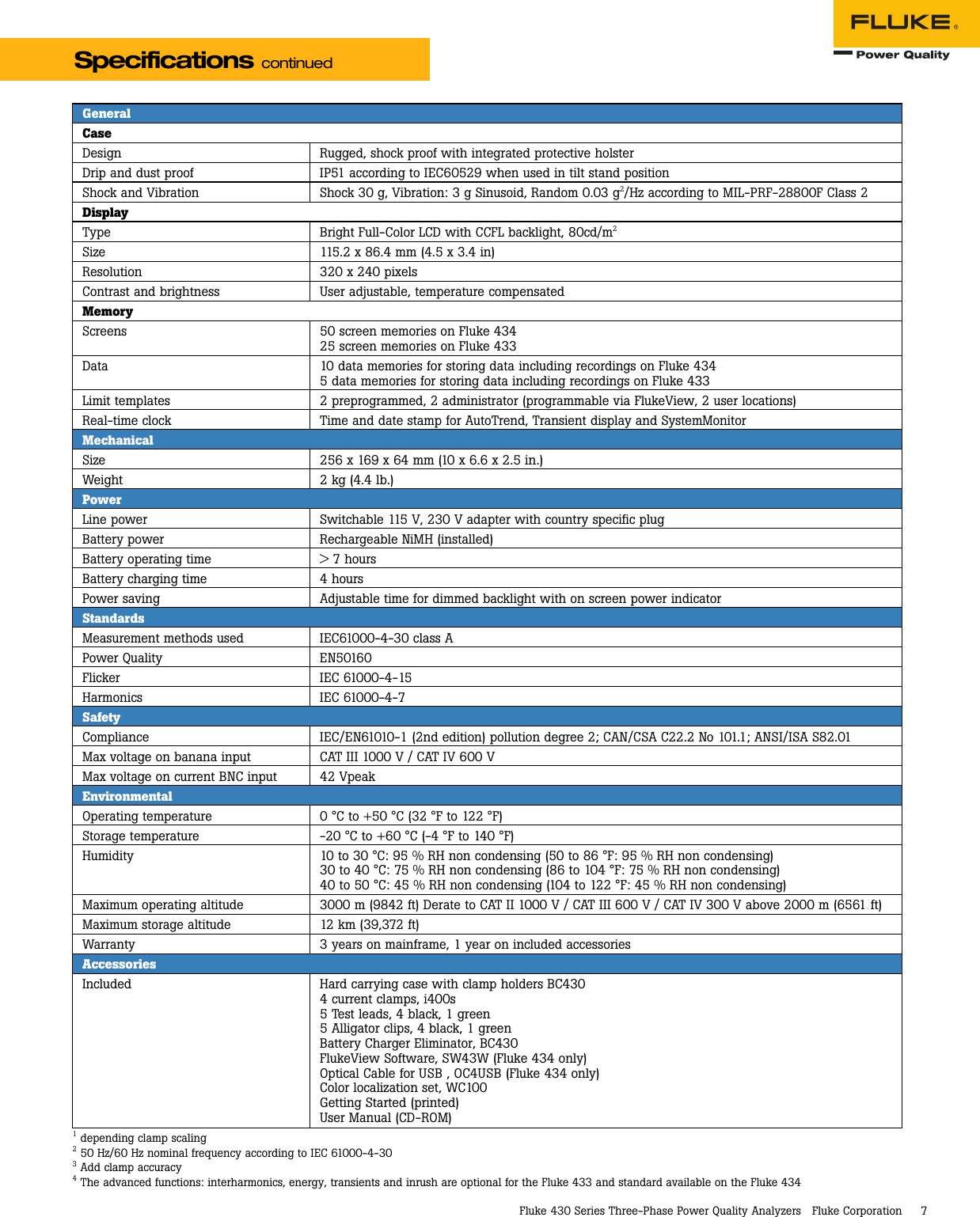 Page 7 of 8 - Fluke Fluke-430-Series-Users-Manual- 2116965 Rev A  Fluke-430-series-users-manual