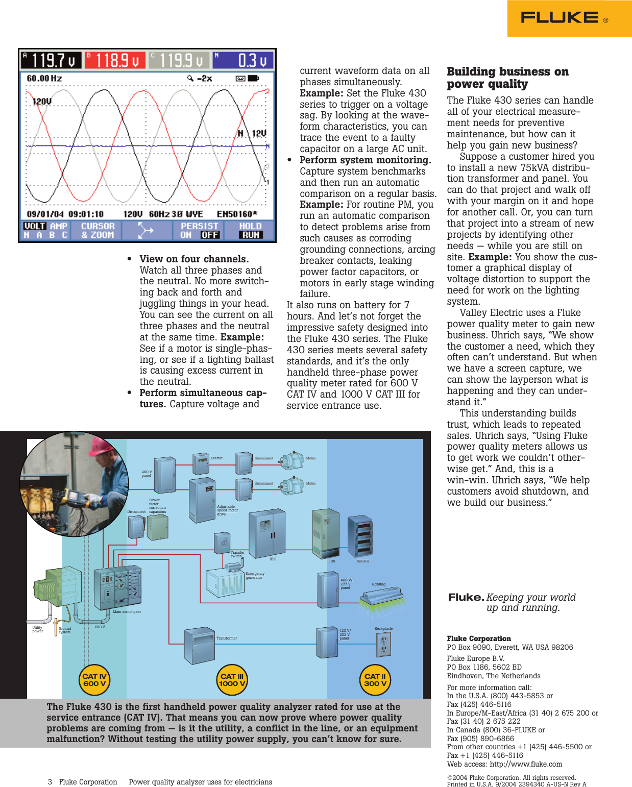 Page 3 of 3 - Fluke Fluke-434-Series-Ii-Application-Note- 2394340 Rev A  Fluke-434-series-ii-application-note