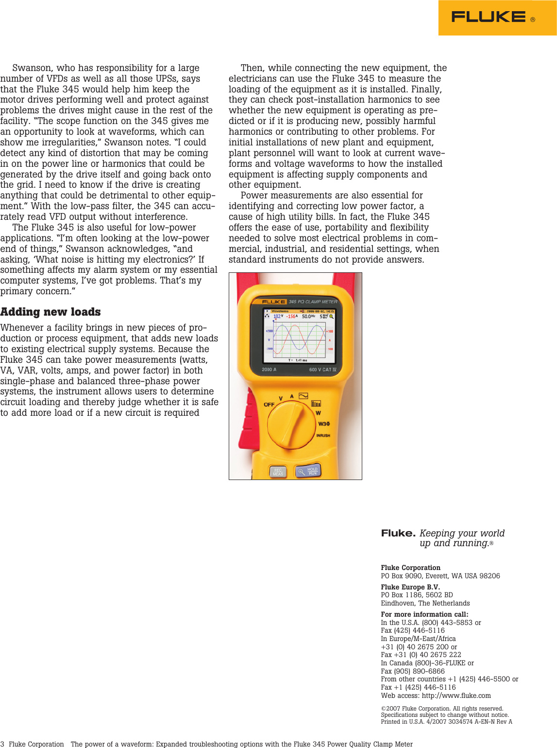 Page 3 of 3 - Fluke Fluke-43B-Application-Note-  Fluke-43b-application-note