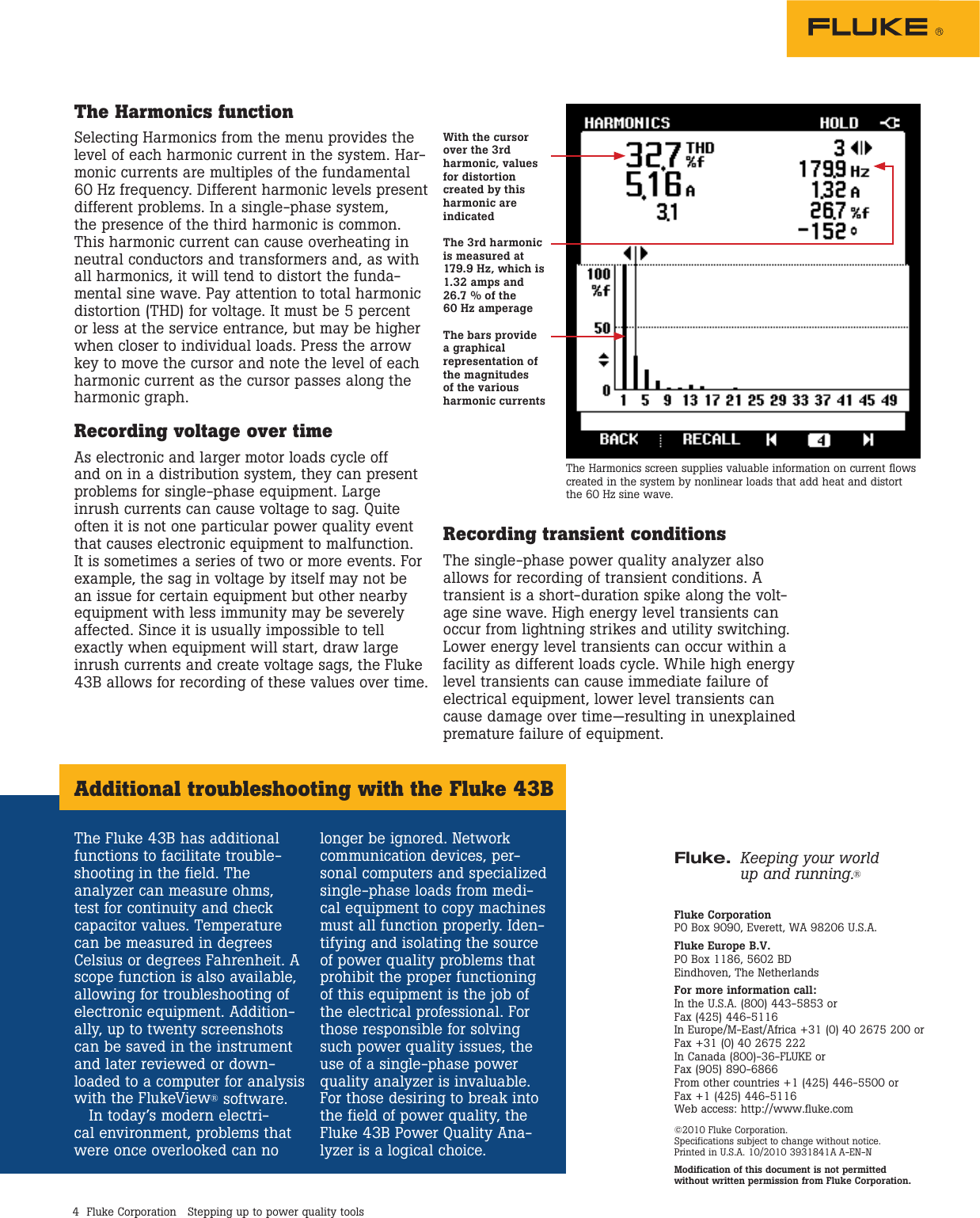 Page 4 of 4 - Fluke Fluke-43B-Application-Note-  Fluke-43b-application-note