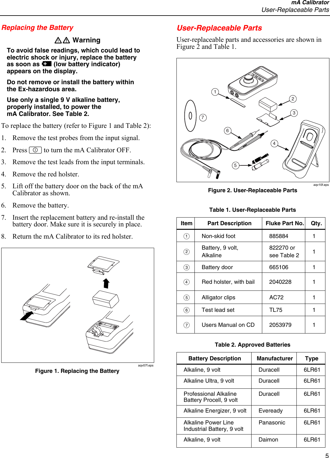 Page 7 of 10 - Fluke Fluke-707Ex-Users-Manual Text