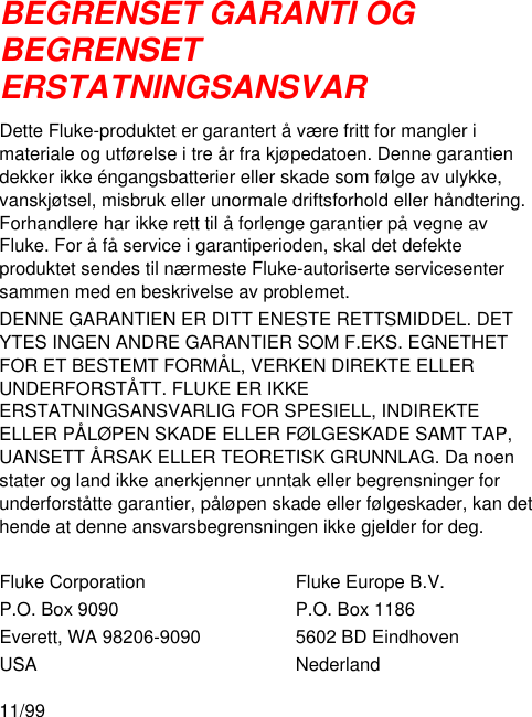 Page 4 of 4 - Fluke Fluke-789-Users-Manual- 789  Fluke-789-users-manual