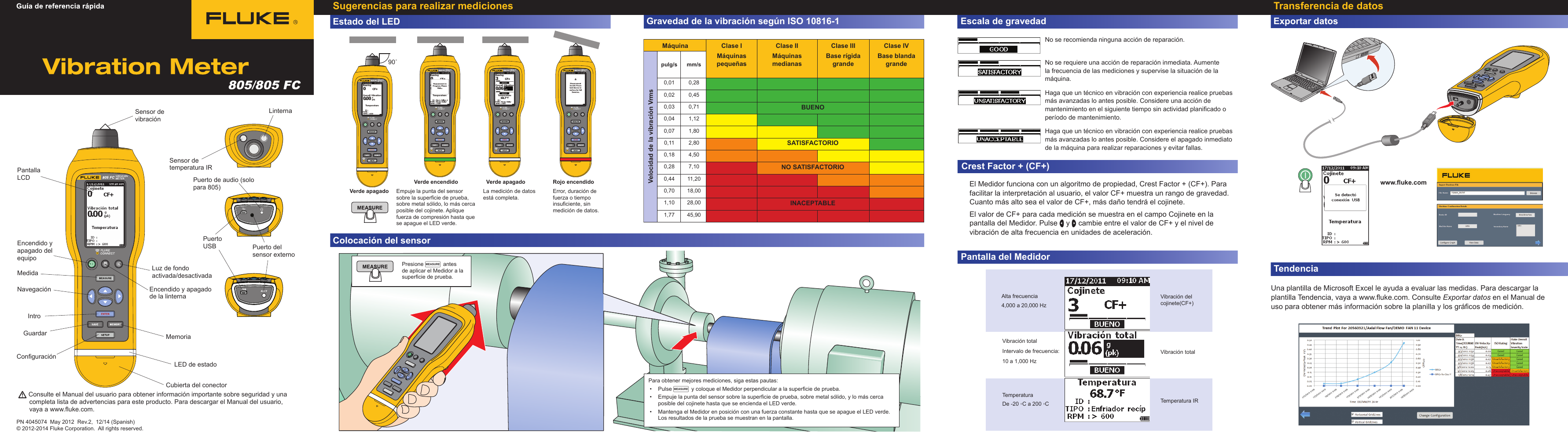 Page 1 of 2 - Fluke Fluke-805-Users-Manual-  Fluke-805-users-manual