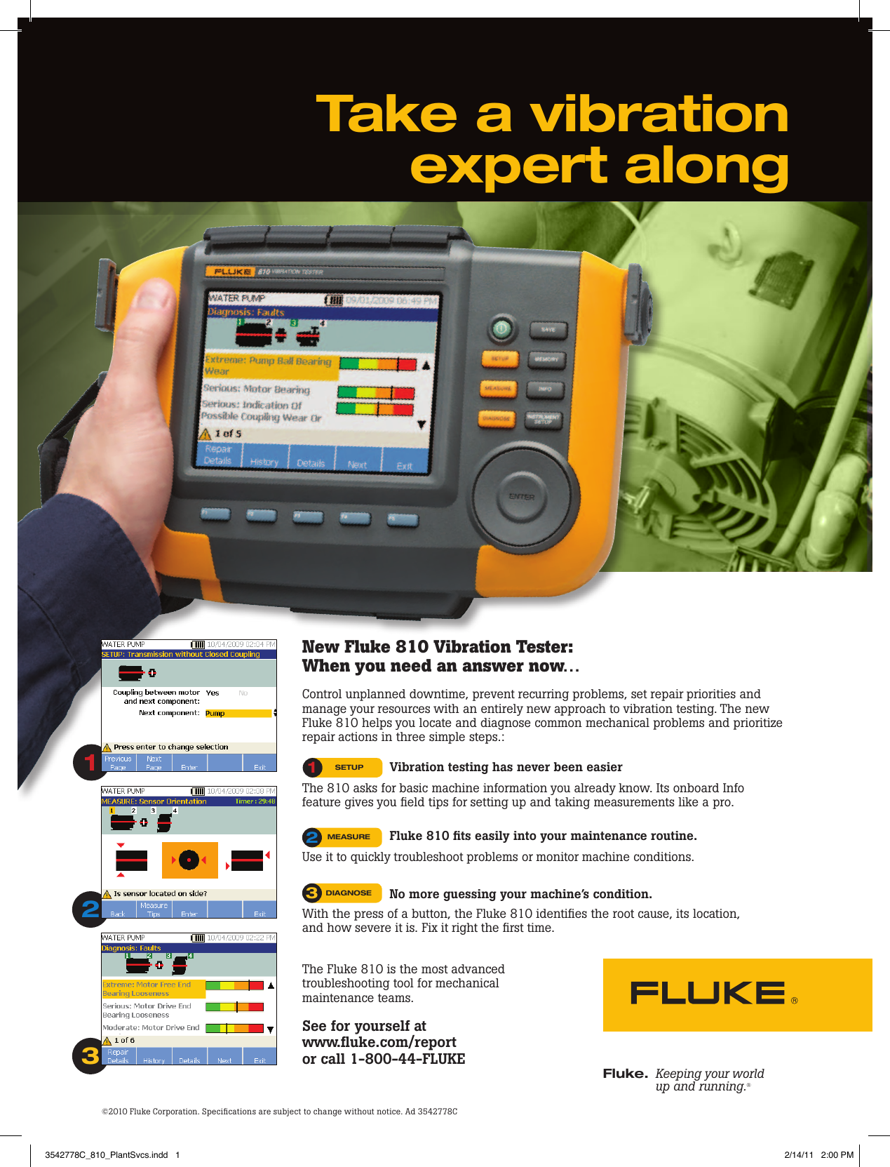 Fluke 810 Brochure Get More Done
