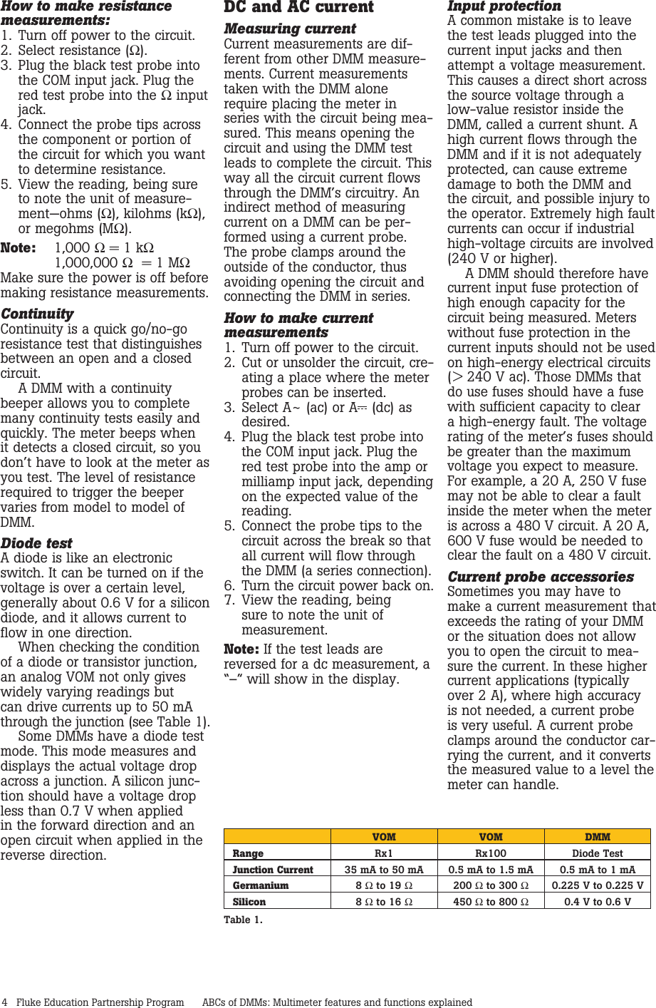 Page 4 of 7 - Fluke Fluke-83V-Application-Note-  Fluke-83v-application-note