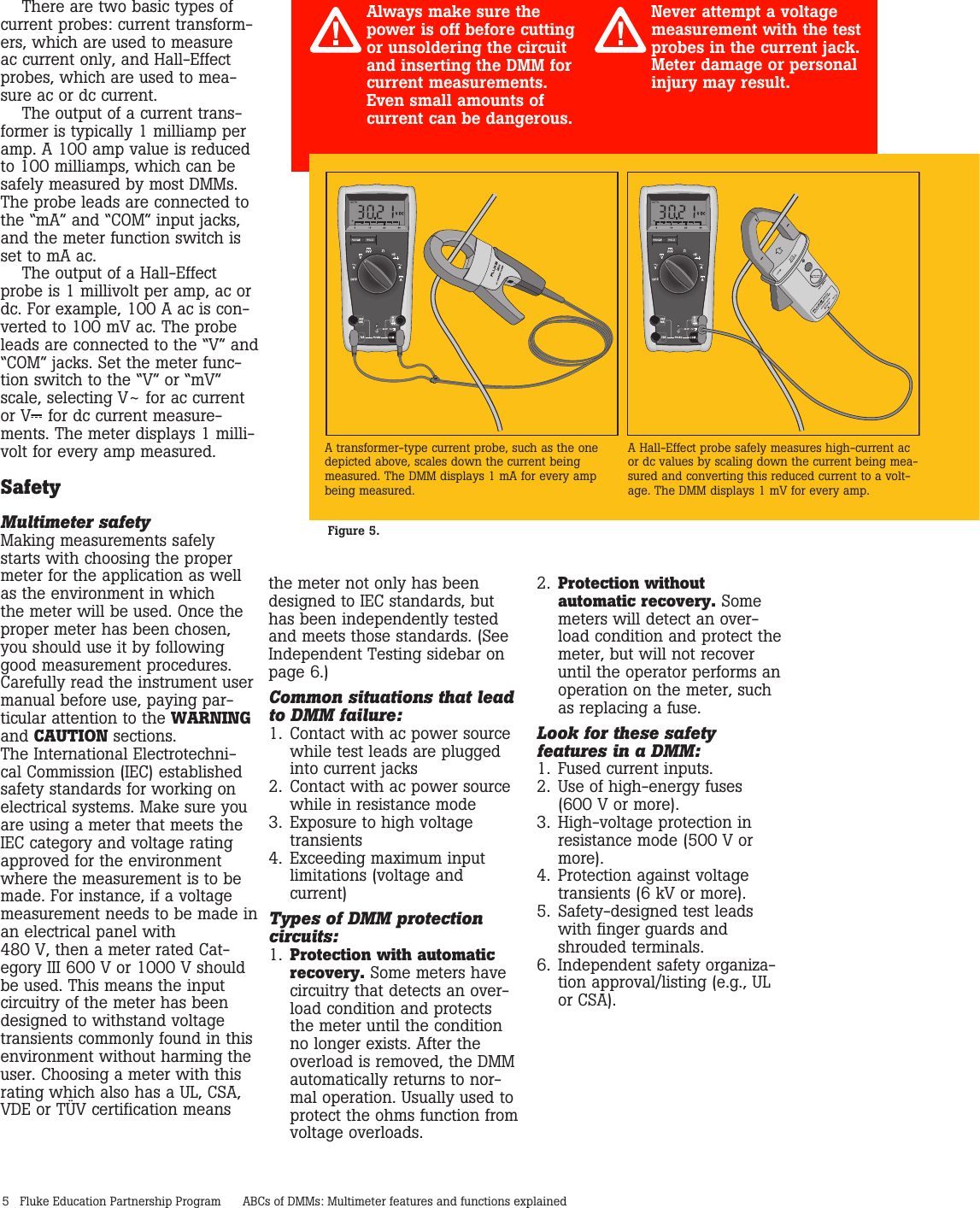 Page 5 of 7 - Fluke Fluke-83V-Application-Note-  Fluke-83v-application-note