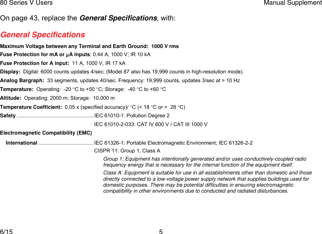 Page 6 of 7 - Fluke Fluke-87V-Industrial-Users-Manual-  Fluke-87v-industrial-users-manual