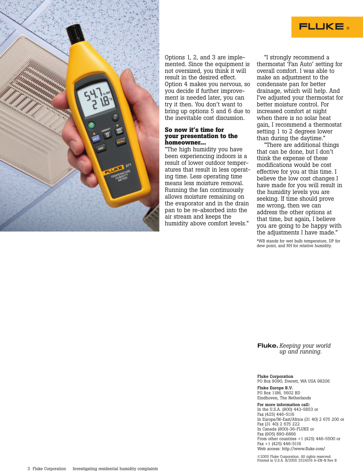 Page 3 of 3 - Fluke Fluke-971-Application-Note- 2429548  Fluke-971-application-note