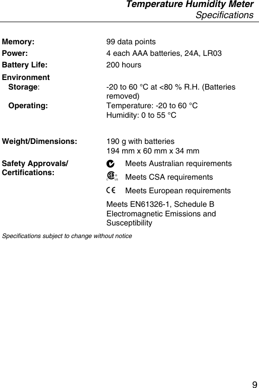 Page 11 of 12 - Fluke Fluke-971-Users-Manual-  Fluke-971-users-manual