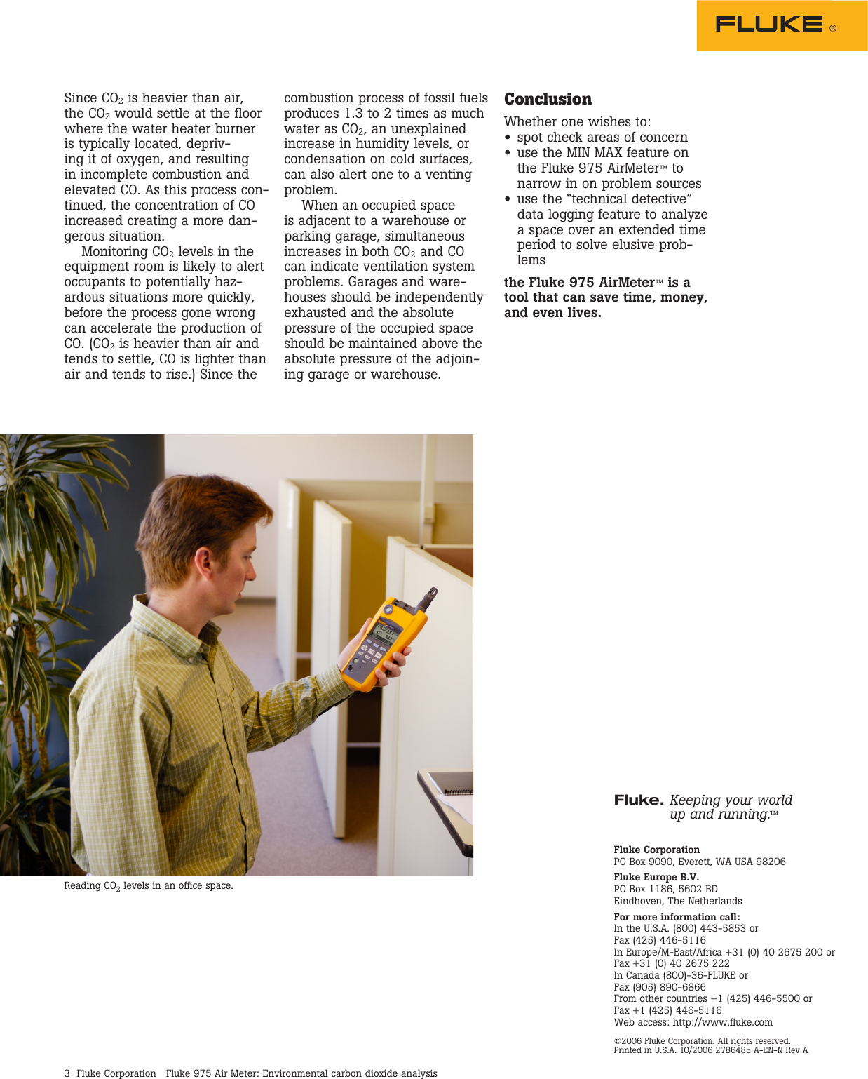 Page 3 of 3 - Fluke Fluke-975-Application-Note-  Fluke-975-application-note