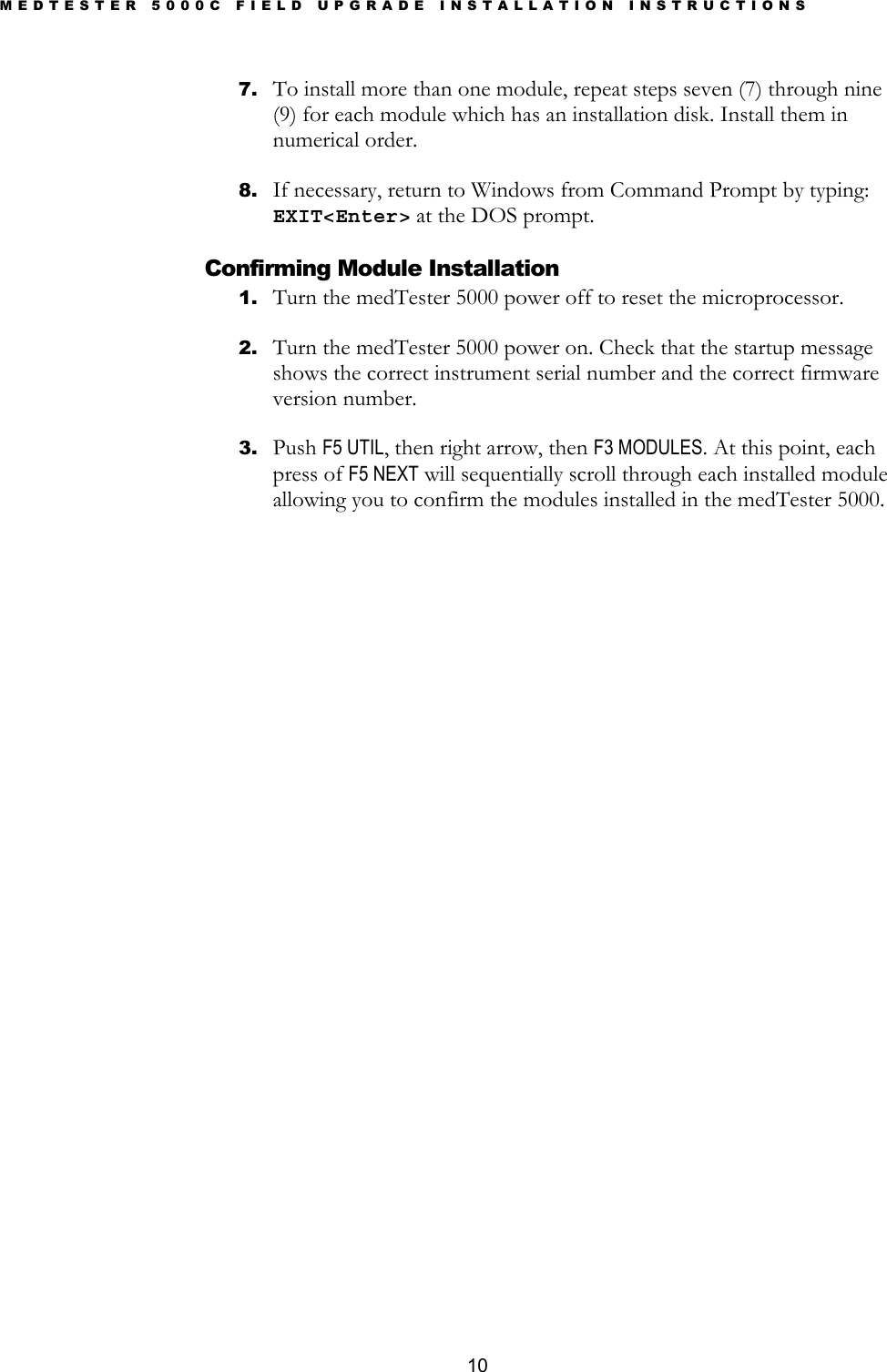Page 12 of 12 - Fluke Fluke-Network-Device-Meder-5000C-Users-Manual-  Fluke-network-device-meder-5000c-users-manual