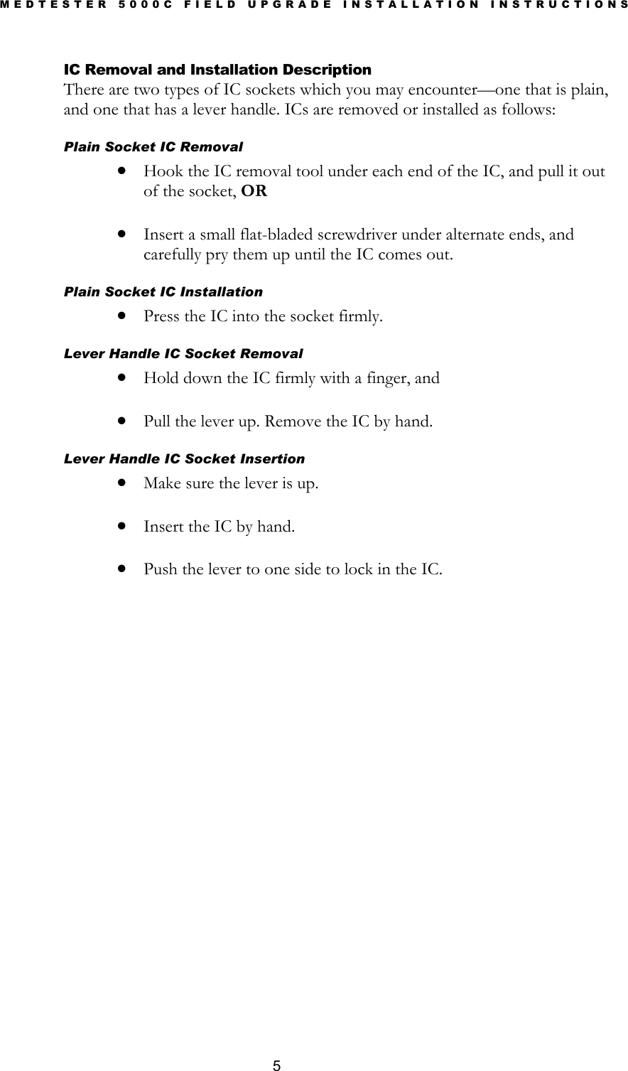 Page 7 of 12 - Fluke Fluke-Network-Device-Meder-5000C-Users-Manual-  Fluke-network-device-meder-5000c-users-manual