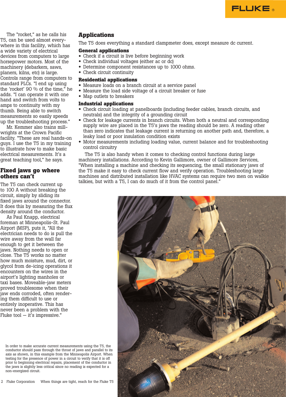 Page 2 of 3 - Fluke Fluke-T5-1000-Application-Note- 2402573  Fluke-t5-1000-application-note