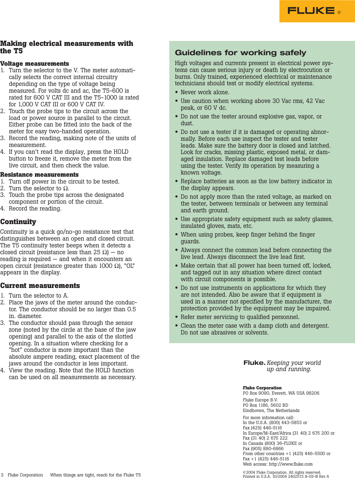 Page 3 of 3 - Fluke Fluke-T5-1000-Application-Note- 2402573  Fluke-t5-1000-application-note