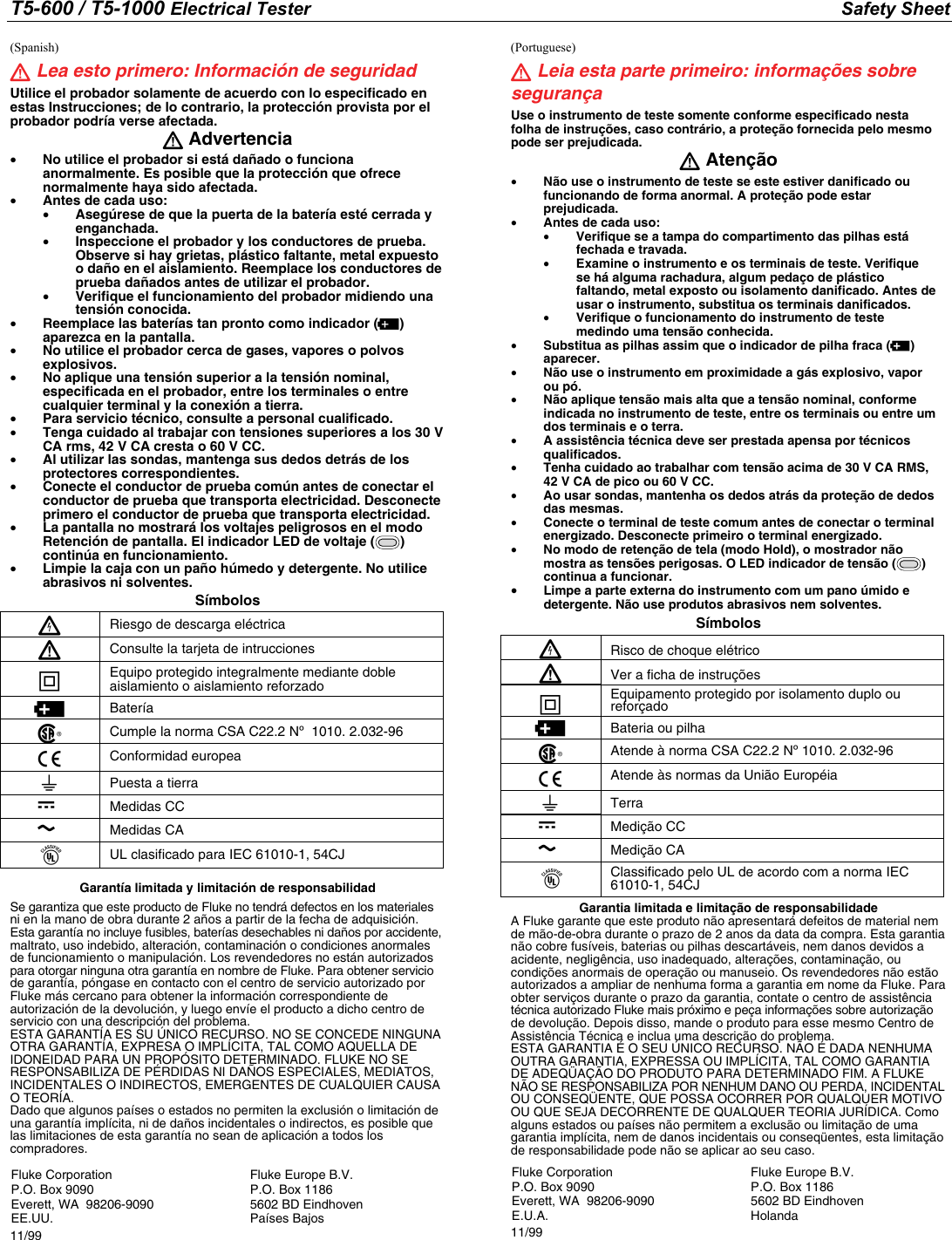 Page 3 of 11 - Fluke Fluke-T5-1000-Users-Manual-  Fluke-t5-1000-users-manual