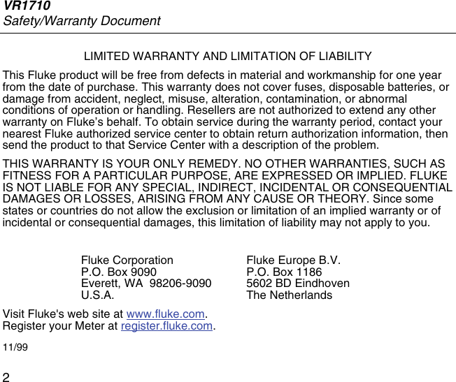 Page 2 of 4 - Fluke Fluke-Vr1710-Users-Manual New_text