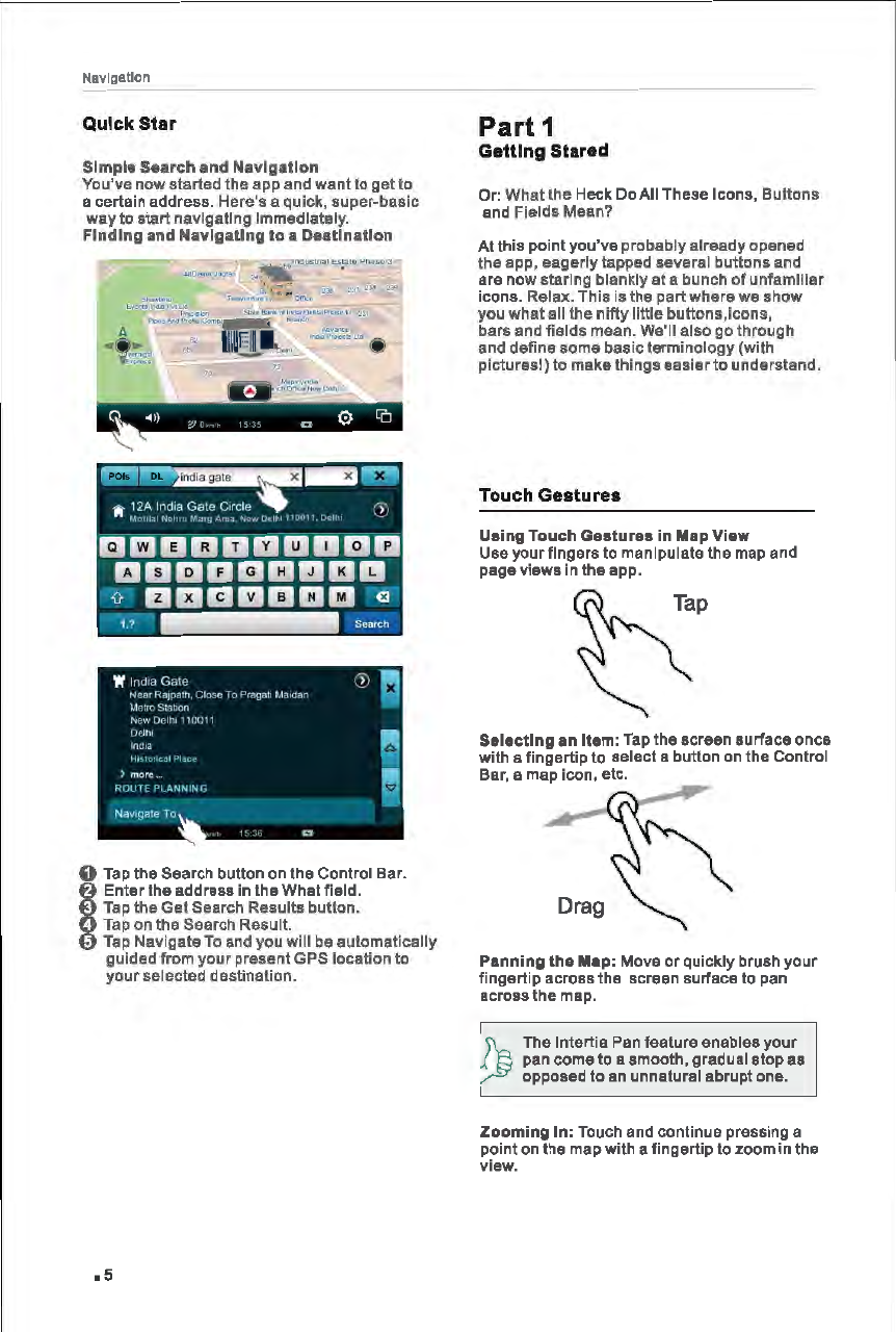 Page 11 of FlyAudio 76124H01F4 Navigation System User Manual