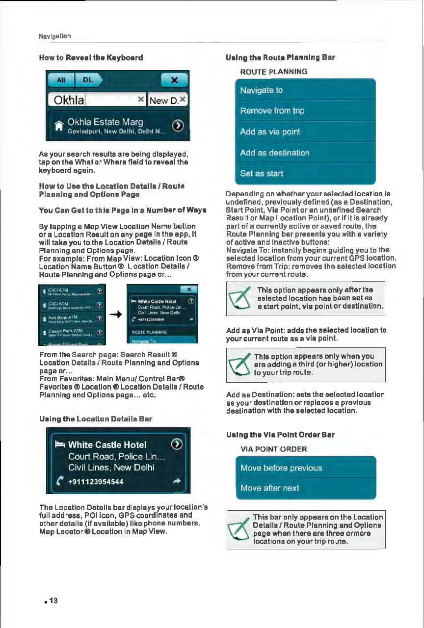 Page 19 of FlyAudio 76124H01F4 Navigation System User Manual