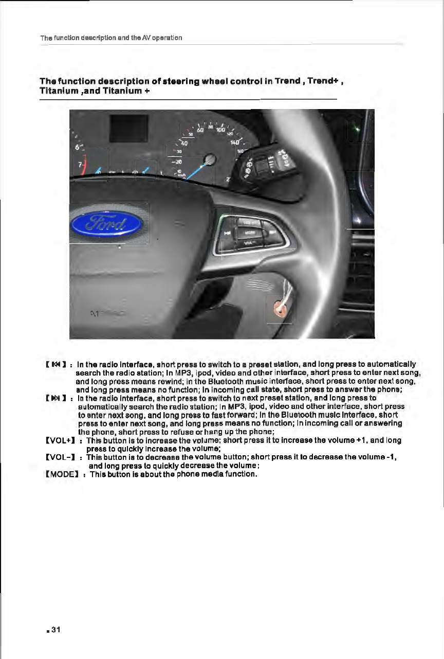 Page 37 of FlyAudio 76124H01F4 Navigation System User Manual