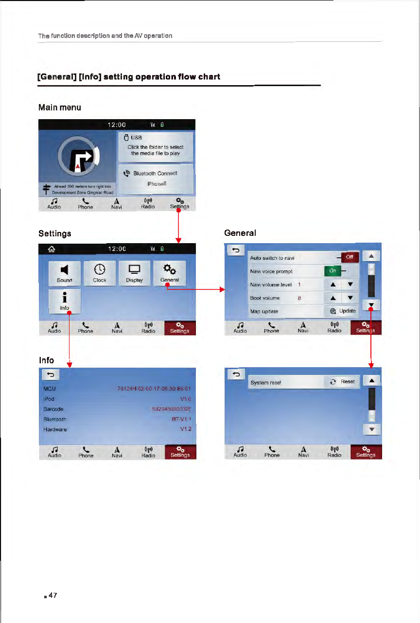 Page 53 of FlyAudio 76124H01F4 Navigation System User Manual