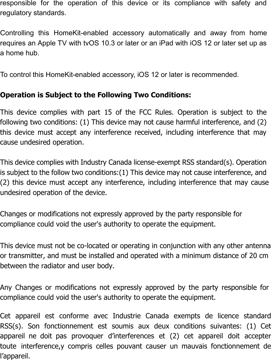 Page 4 of Foneric Technology VP1 VOCOlinc SmartBar Smart Outlet User Manual 
